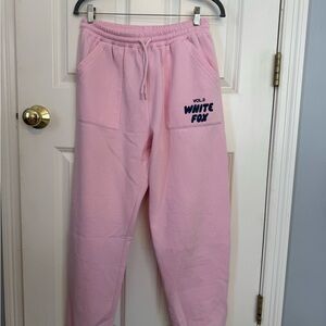 White Fox Pink Sweatpants Volume 3